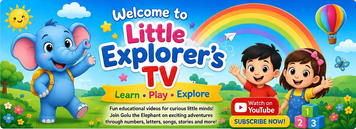 Little Explorer's TV learning adventure with Golu